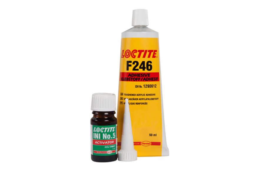 Loctite® AA F246 Acrylatklebstoff 50 ml Tube und Loctite® Initiator No. 5 35 ml Flasche
