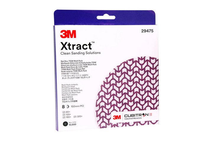 3M™ Xtract™ Cubitron™ II Schleifscheibe 710W Set in 150 mm