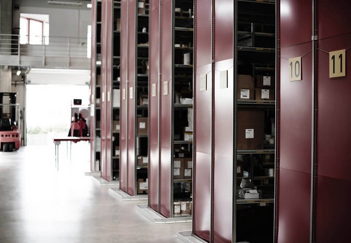 tewipack Logistikzentrum Lagerregale