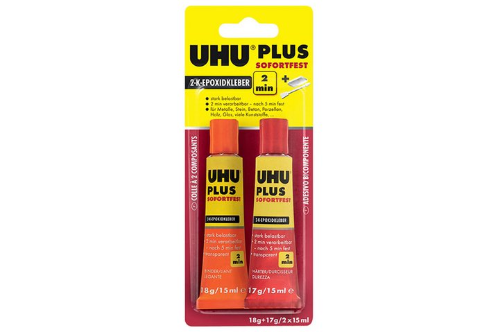 UHU plus sofortfest 35 g (18 g und 17 g)
