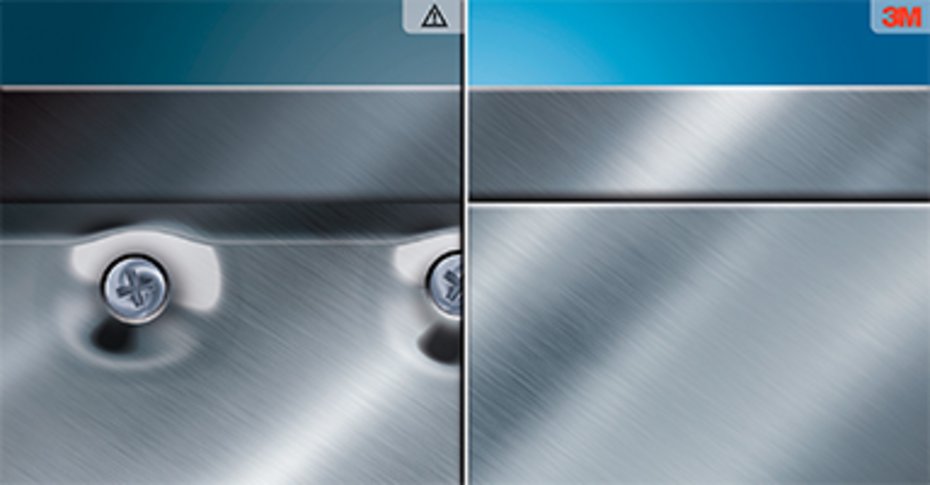Spannungsverteilung von 3M VHB Klebeband