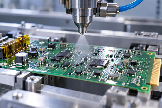 Conformal Coating Anwendungsbild