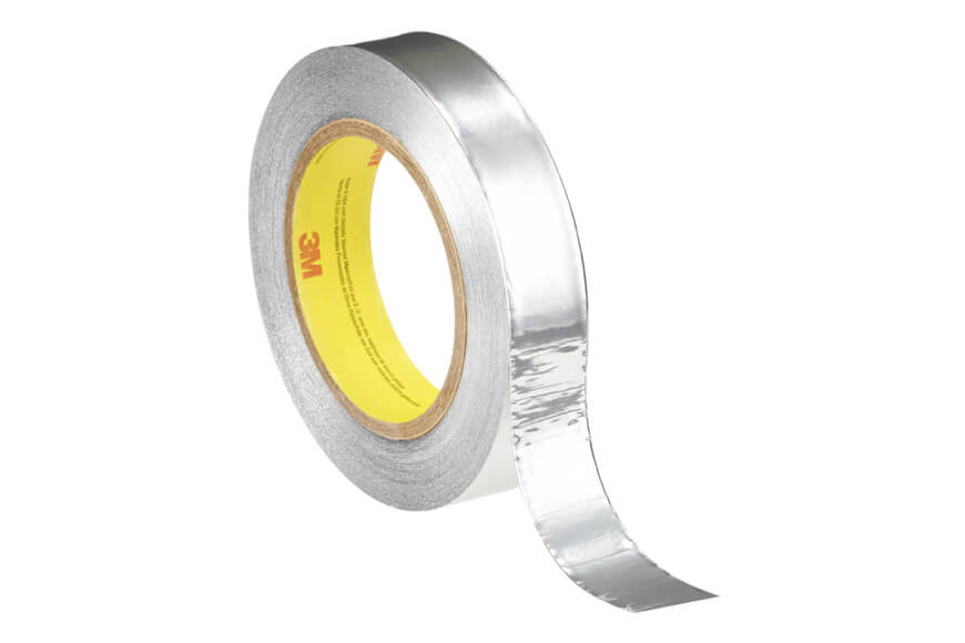 3M&trade; 425 Weichaluminium-Klebeband silber, 0,12 x 50 mm x 55m