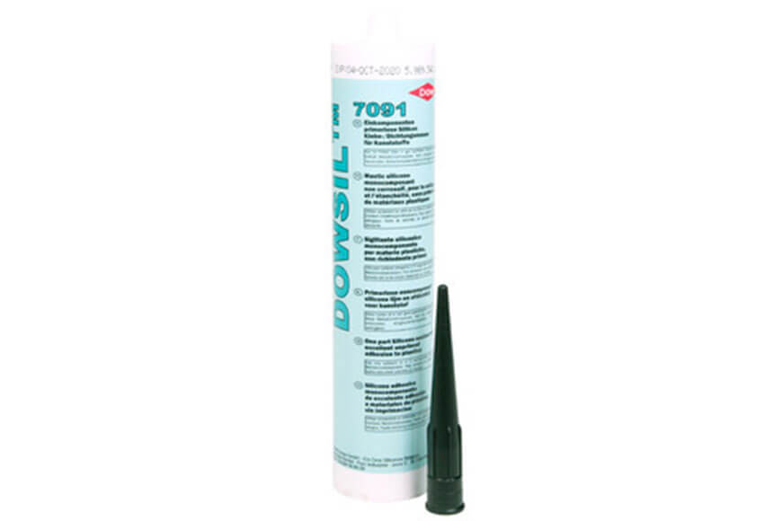 DOW 7091 Kleb- & Dichtstoff DOWSIL Kleb- & Dichtstoff 7091 310ml Kartusche Schwarz