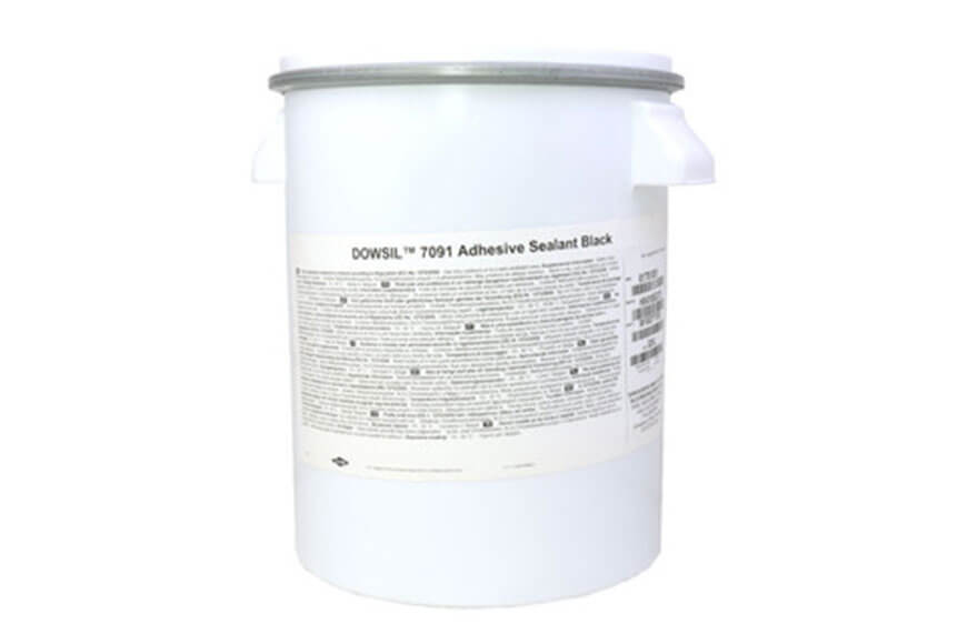 DOW 7091 Kleb- und Dichtstoff DOWSIL 7091 20 Liter Eimer, schwarz