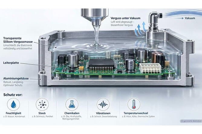 Elektronikverguss Anwendungsbild