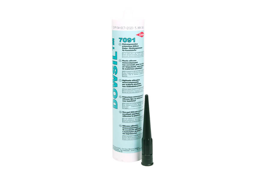 dowsil-7091-klebstoff DOWSIL™ 7091 310 ml schwarz Kleb- und Dichtstoff mit Dosiersoitze