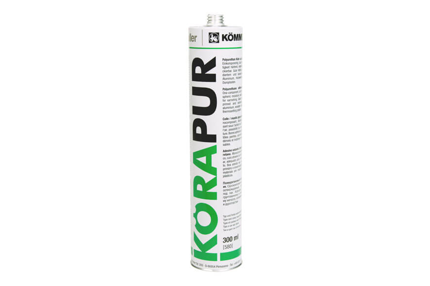 Koerapur-125 Körpaur 125 Montagekleb- und Dichtstoff 300 ml Kartusche weiß, schwarz, grau