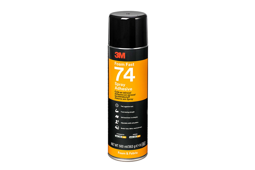 3M Sprühklebstoff Foam Fast 74 3M™ Foam Fast 74 Sprühklebstoff 500 ml Dose, orange
