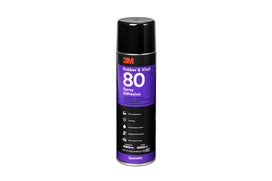 3M Sprühklebstoff Repositionable 75 3M™ Rubber & Vinyl 80 Sprühklebstoff 500 ml Dose