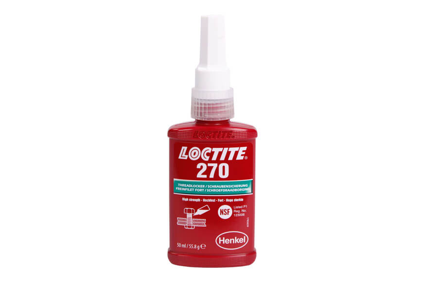 Loctite® 270 Schraubensicherung Loctite® 270 Schraubensicherung 50 ml Flasche, hochfest, grün