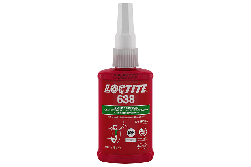 Loctite® 638 Füge Welle-Nabe 50 ml Flasche Loctite® 648 Füge Welle-Nabe 50 ml Flasche in grün
