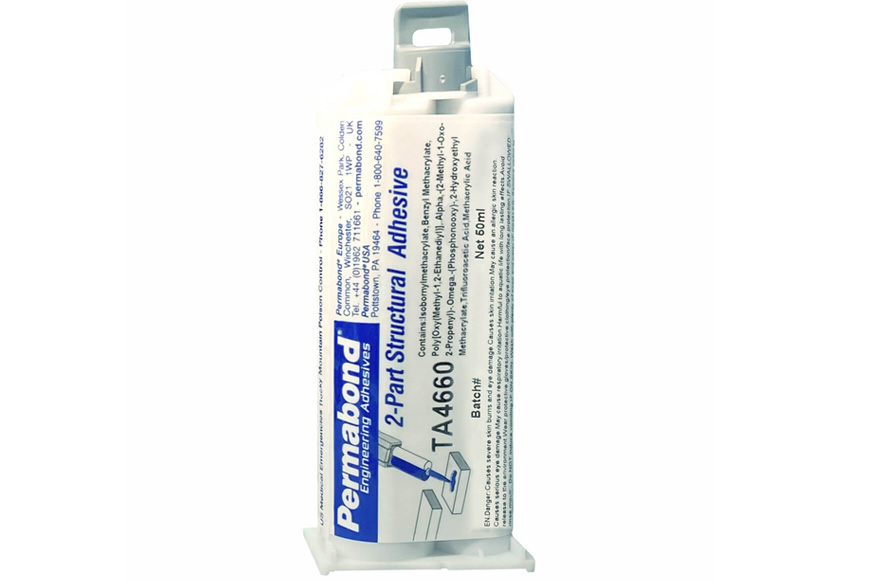 Permabond® TA4660 2-K-Acrylatklebstoff 50 ml Doppelkartusche