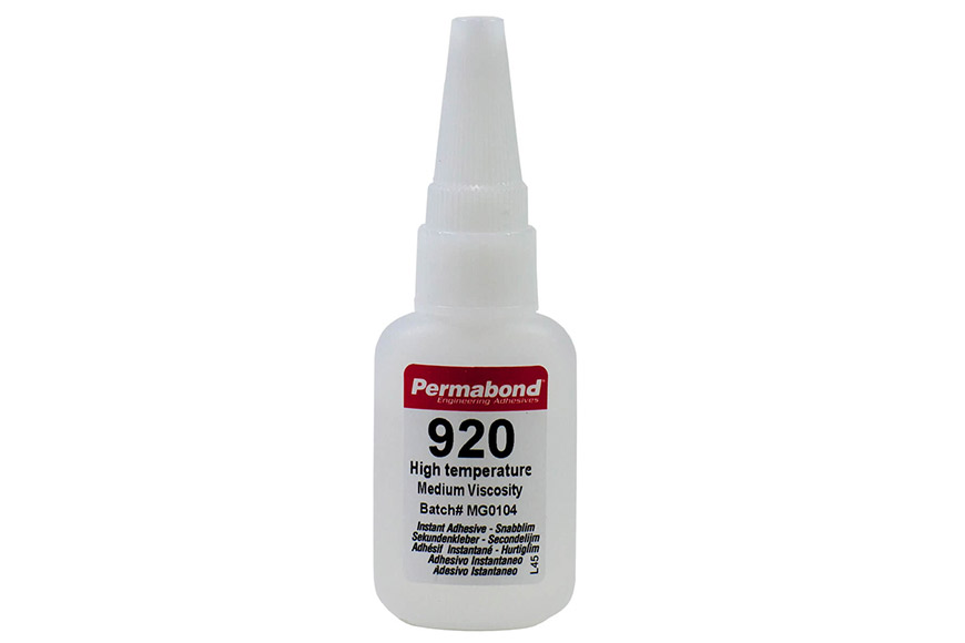 Permabond® 920 Cyanacrylatklebstoff 20 g Flasche, farblos Permabond® 920 Cyanacrylatklebstoff 20 g Flasche, farblos