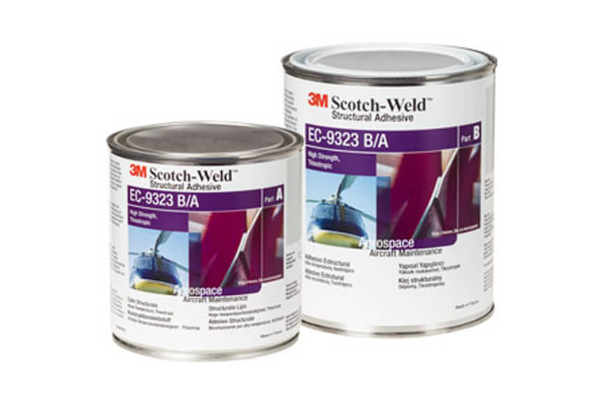 3M™ Scotch-Weld™ EC-9323 2-K-Epoxidharzklebstoff 1 Liter rotorange
