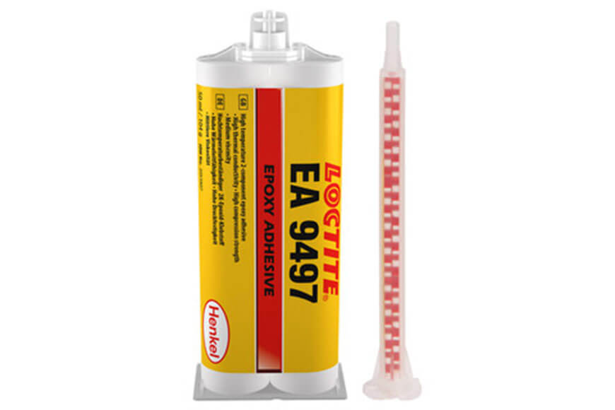 LOCTITE® EA 9497 2-K-Epoxidharzklebstoff 50 ml Doppelkartusche + Düse LOCTITE® EA 9497 2-K-Epoxidharzklebstoff 50 ml Doppelkartusche + Düse