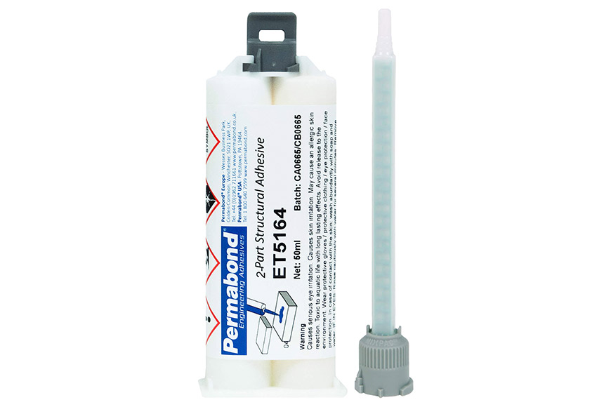 Permabond® ET5164 50 ml 2-Epoxidharzklebstoff Permabond® ET5164 2-K-Epoxidharzklebstoff 50 ml Doppelkartusche und Düse
