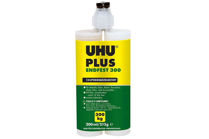 UHU plus endfest 300 2-K-Epoxidharzklebstoff 200 ml Doppelkartusche