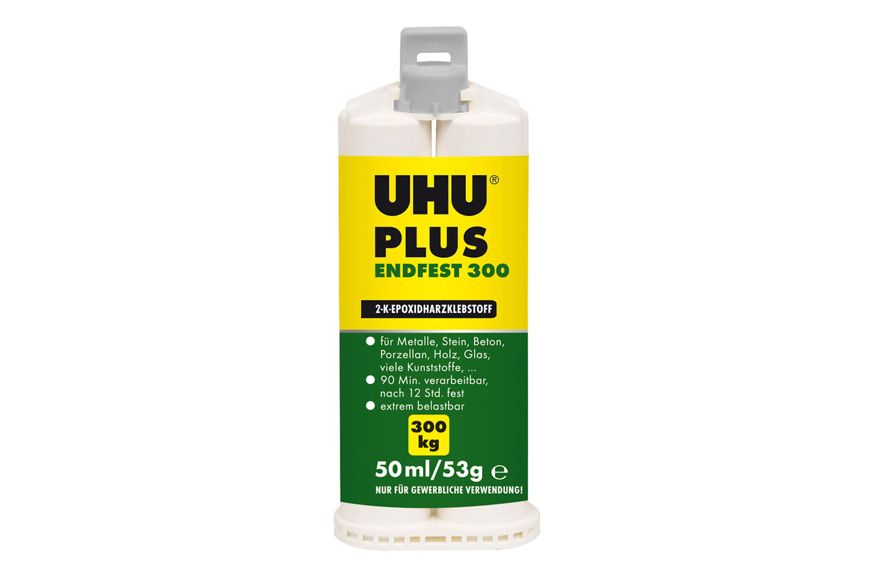 UHU plus endfest 300 2-K-Epoxidharzklebstoff 50 ml Doppelkartusche