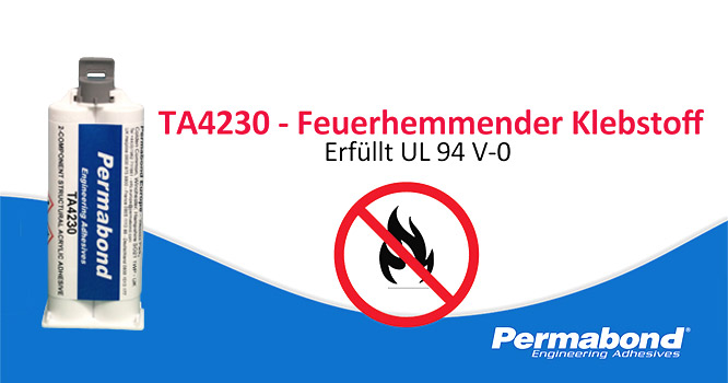 Permabond® TA4230 feuerhemmender Strukturklebstoff