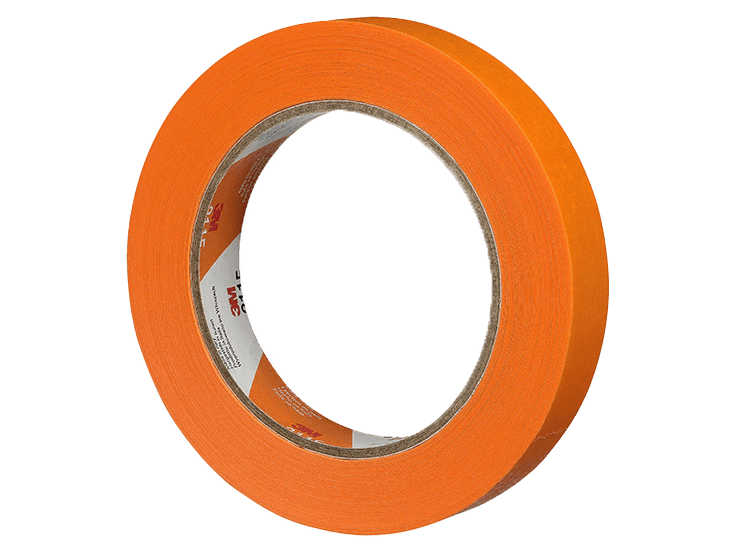 3M™ Automotive Abdeckband 211E Orange Orangefarbenes 3M™ Automotive Abdeckband 211E für Lackier- und Abdeckarbeiten